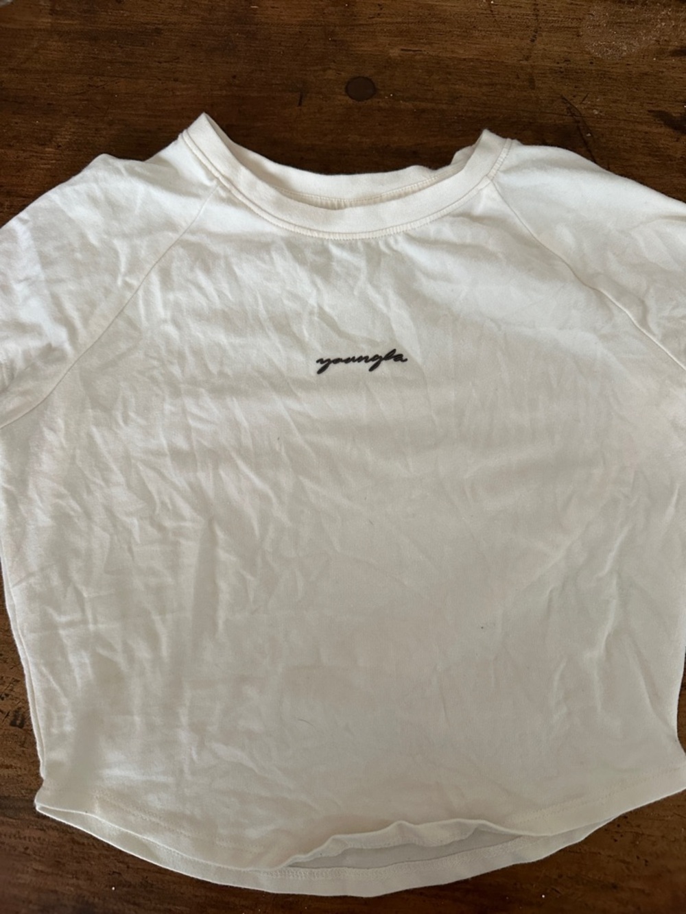 Young La baby tee